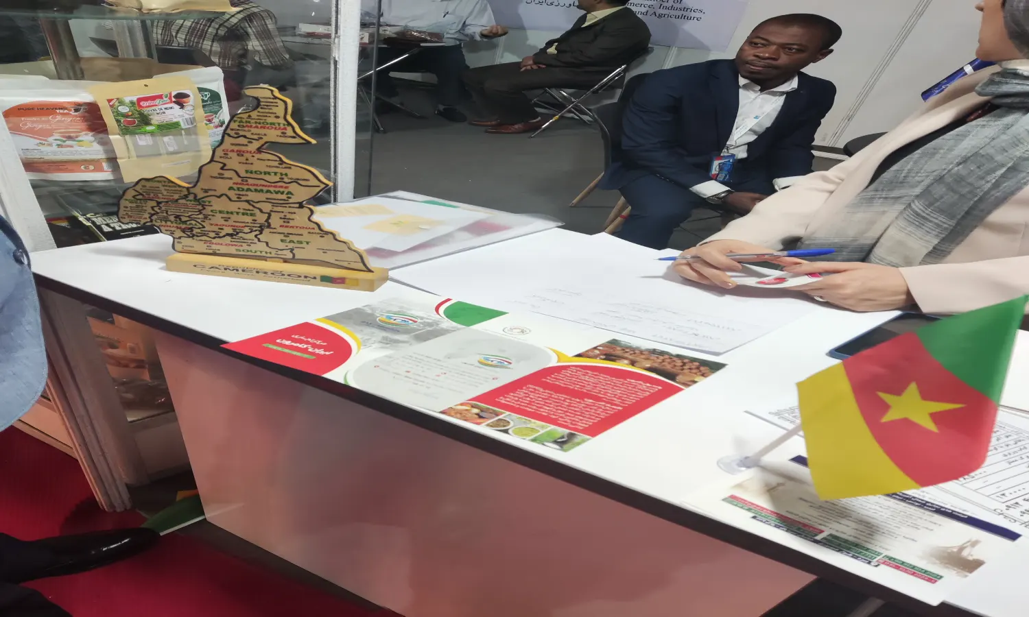 نمایشگاه IRAN EXPO 2023 غرفه کشور کامرون