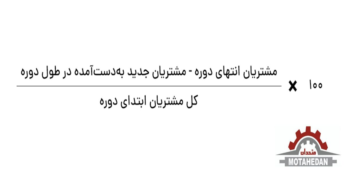 روش محاسبه نرخ حفظ مشتری