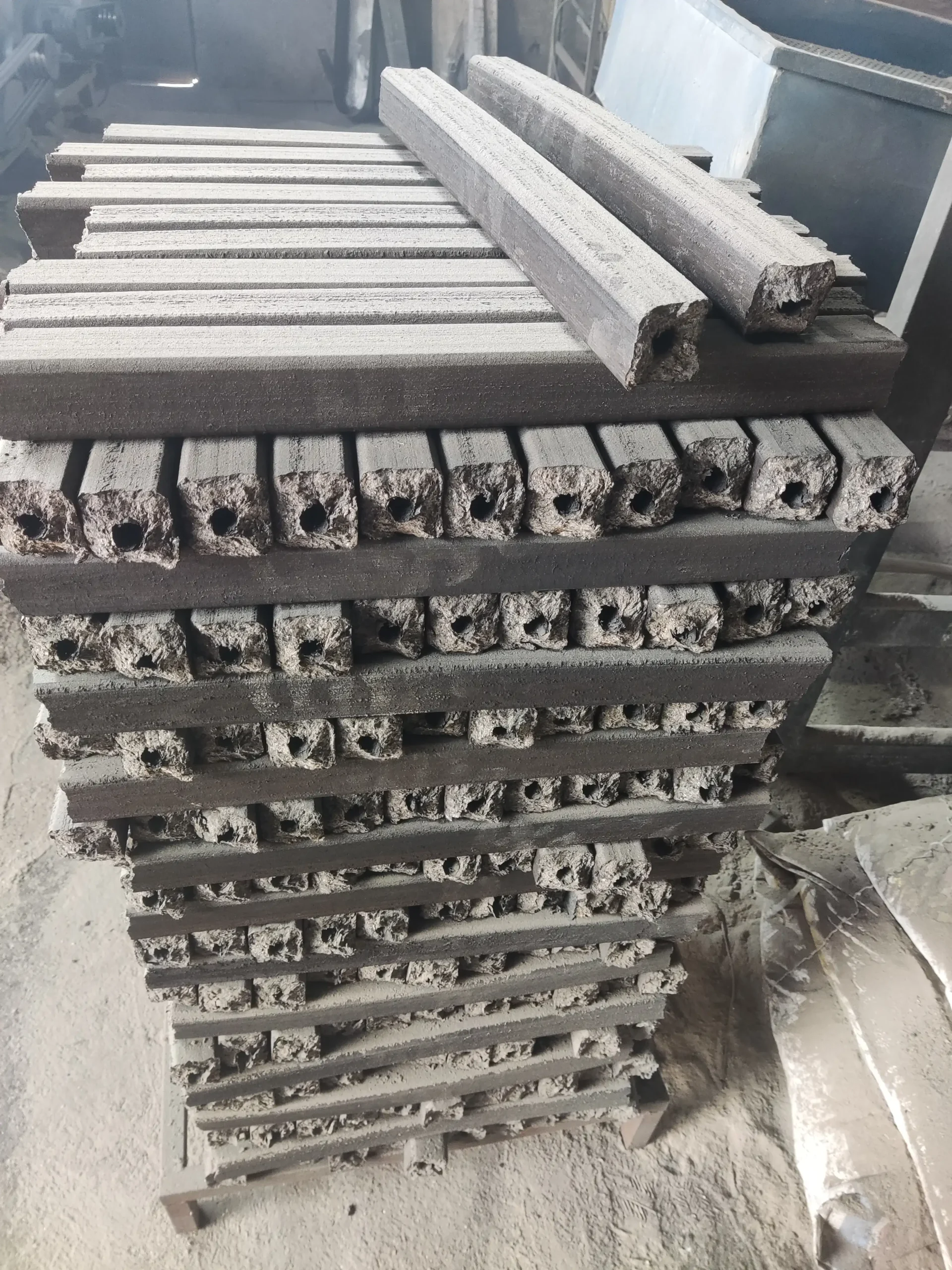 راه اندازی خط تولید زغال فشرده